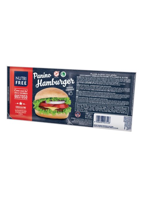 NUTRIFREE PANINO HAMBURGER 180G