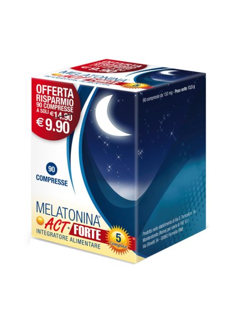 MELATONINA ACT+FT 5 COMP 90CPR