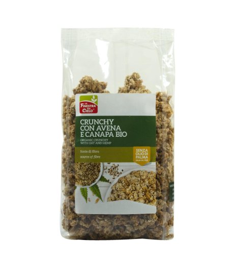 CRUNCHY AVENA CANAPA 375G BIO