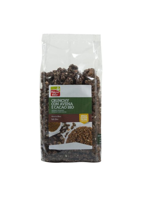 CRUNCHY AVENA CACAO 375G BIO