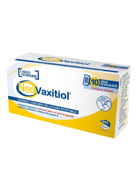 NEOVAXITIOL 10 STICK OROSOLUB