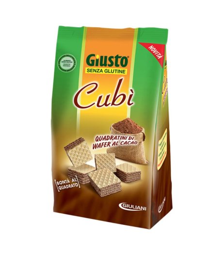 GIUSTO S/G CUBI' WAFER CA 175G