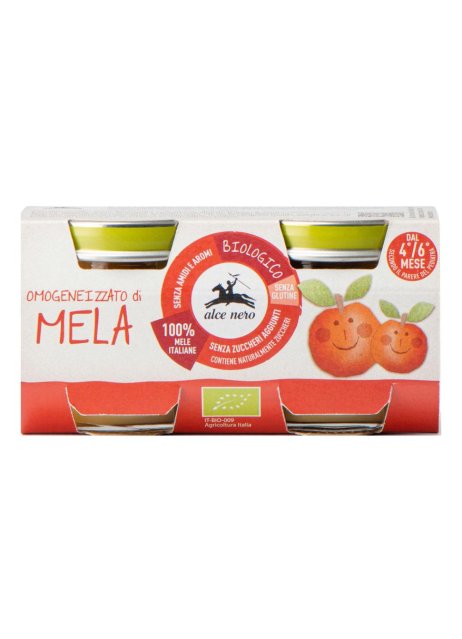 OMOGENEIZ MELA 2X80G ALCE