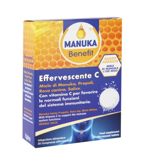 MANUKA BENEFIT EFFERV C 20CPR