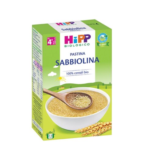 HIPP PASTINA SABBIOLINA 320G