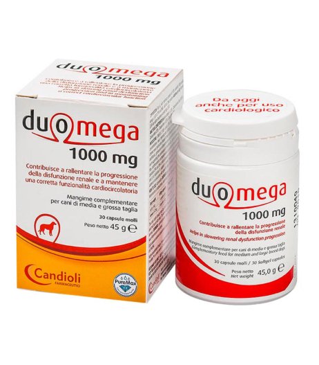 DUOMEGA CANI 1000MG 14/40K 30CPS