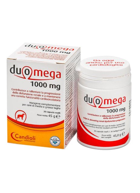 DUOMEGA CANI 1000MG 14/40K 30CPS