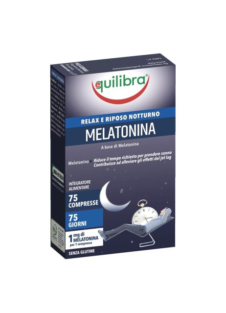 EQUILIBRA MELATONINA 75CPR 1MG