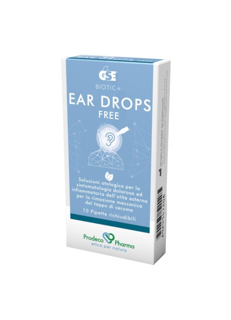 GSE EAR DROPS FREE 10PIP 0,3ML