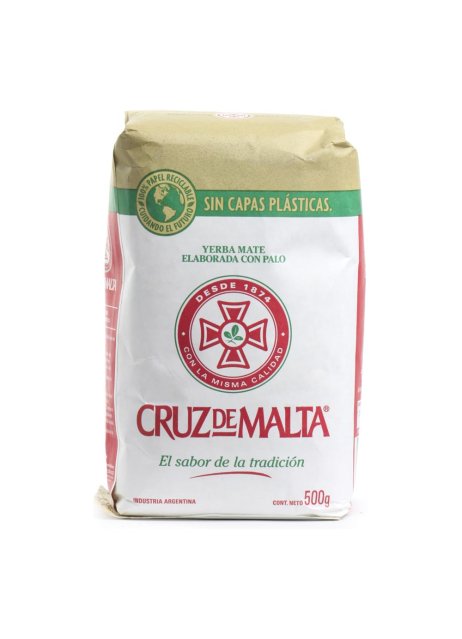 YERBA MATE CRUZ MALTA 500G