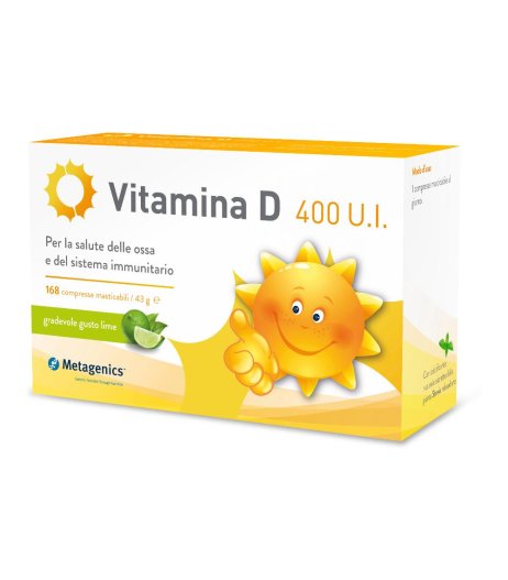 Vitamina D 400 Ui 168cpr