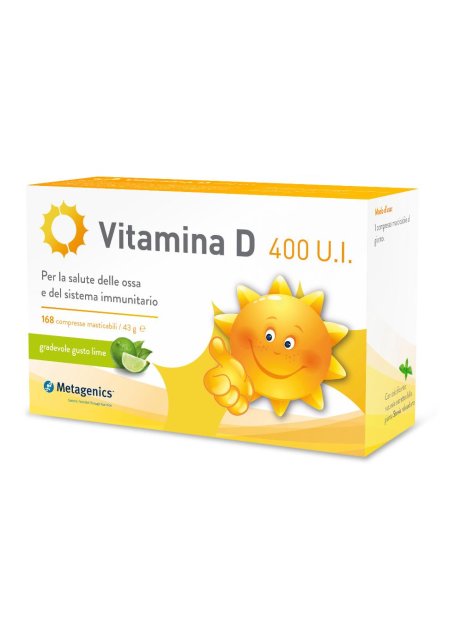 Vitamina D 400 Ui 168cpr