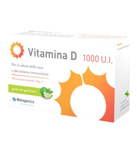 Vitamina D 1000 Ui 168cpr