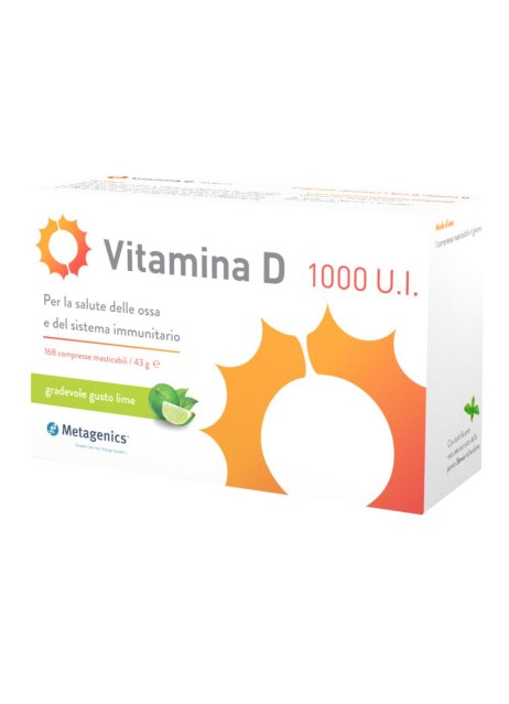 Vitamina D 1000 Ui 168cpr