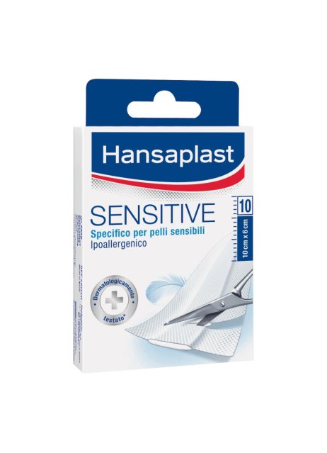 HANSAPLAST STRIS SENS 10X6CM 10P