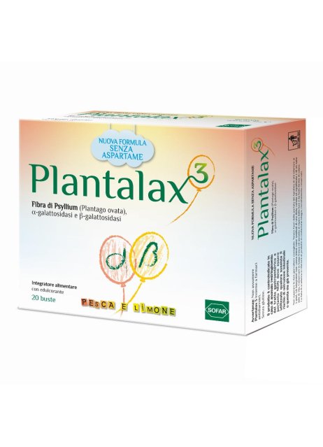 Plantalax 3 Pesca/limone20bust