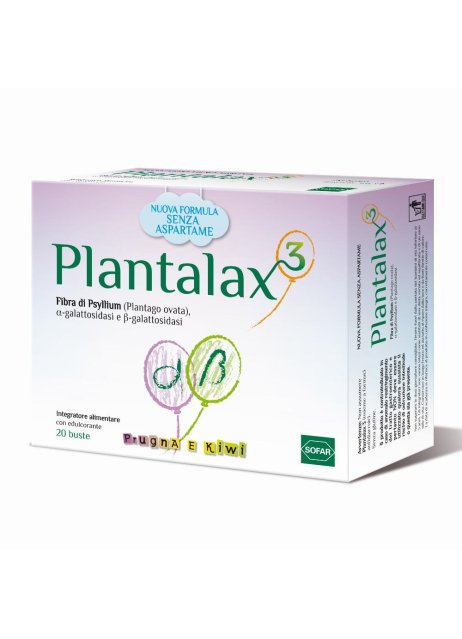 Plantalax 3 Prugna/kiwi 20bust