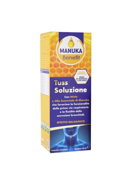 MANUKA BENEFIT TUSS SOL 140ML