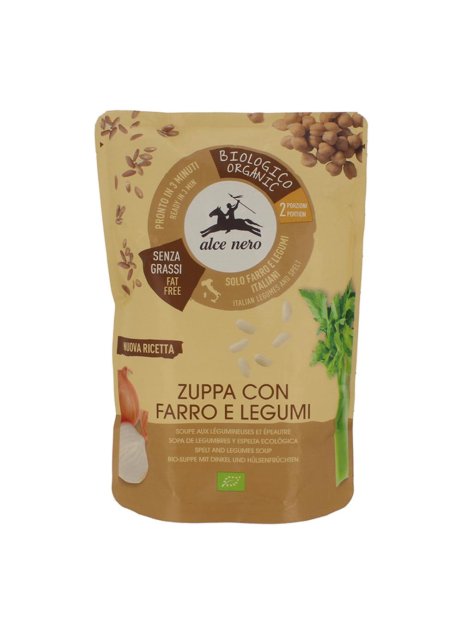 ZUPPA LEGUMI/FARRO BIO 500 ALCE