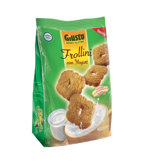 GIUSTO S/G FROLLINI YOGURT 300