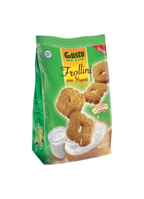 GIUSTO S/G FROLLINI YOGURT 300