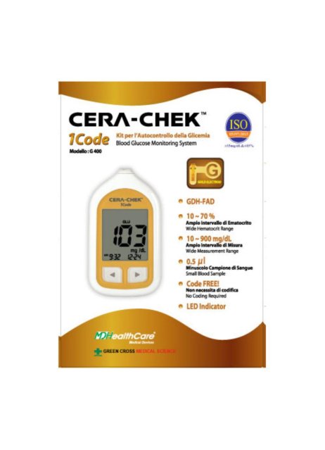 CERA-CHEK 1CODE STR REATT 25PZ