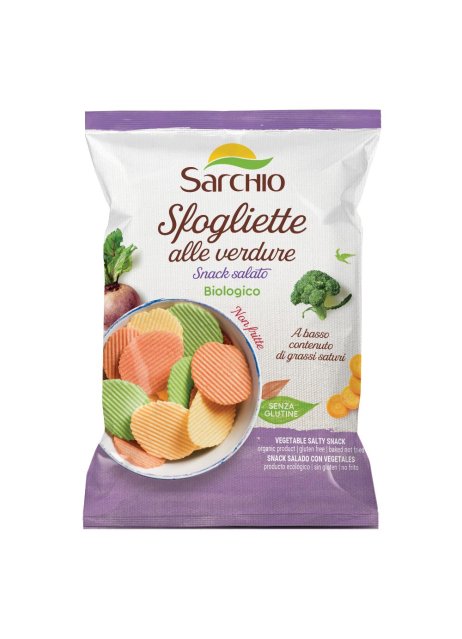 SARCHIO Sfogliette Verd.55g