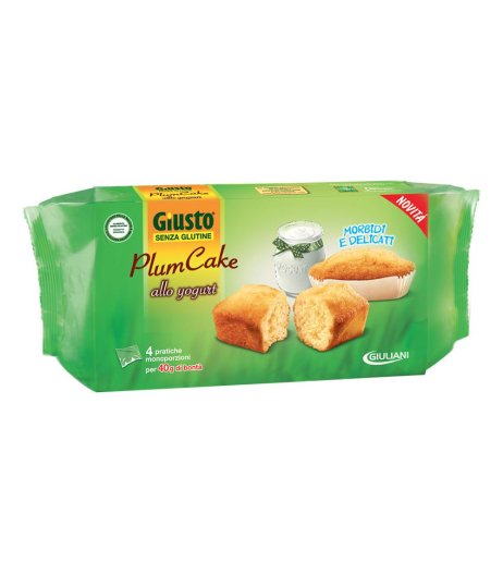 GIUSTO S/G Plumcake Yog.160g