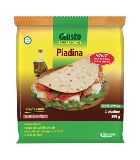 GIUSTO S/G Piadina 2x100g