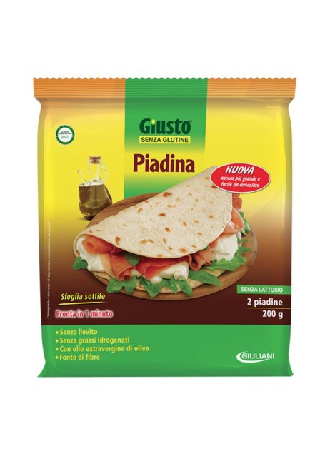 GIUSTO S/G Piadina 2x100g