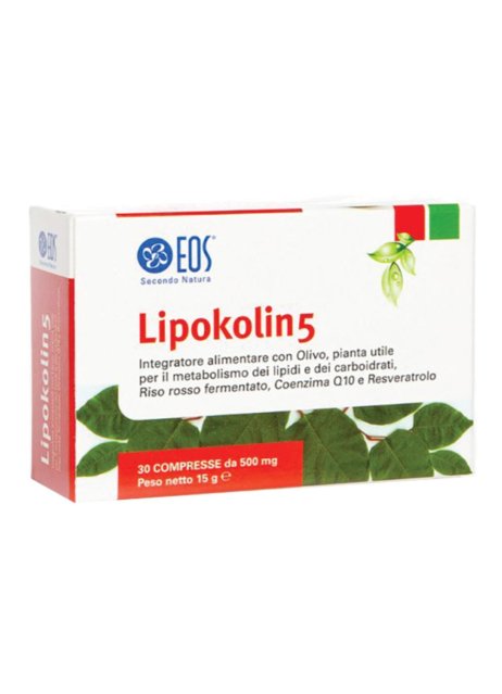 LIPOKOLIN 5 30CPR 500MG