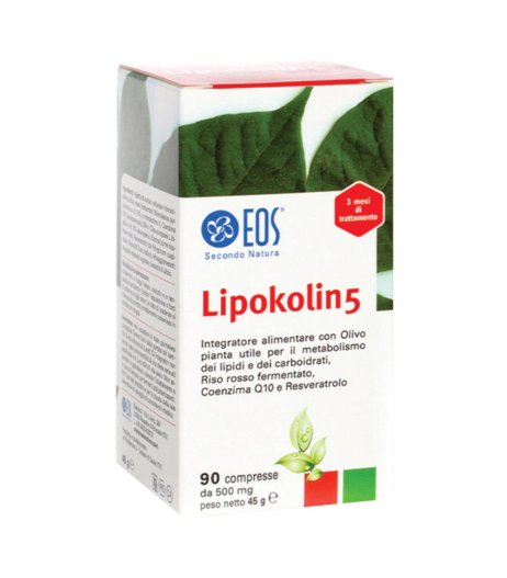 LIPOKOLIN 5 90CPR 500MG