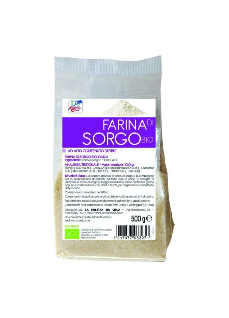 FARINA SORGO ITA BIO 500G