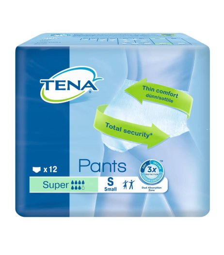 TENA PANTS SUP PANN S 12PZ 3412