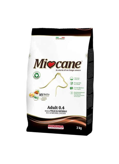 MIOCANE ADULT 0,4 POLLO 3KG