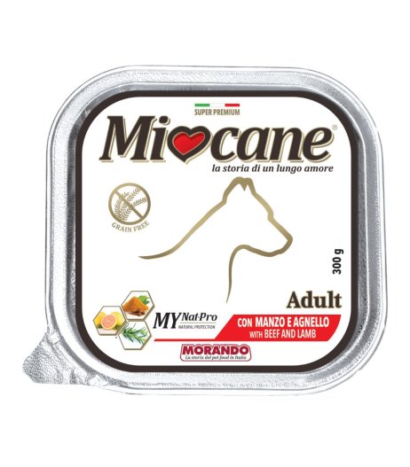 MIOCANE ADULT MANZ/AGNEL 300G