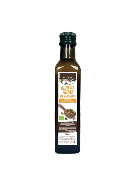 NUT Olio Canapa 250ml Crudo