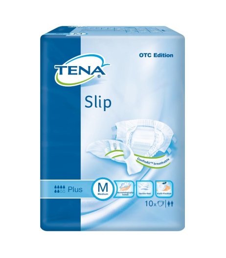 TENA SLIP PLUS PAN M 10PZ 0610