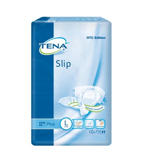 TENA SLIP PLUS PAN L 10PZ 710710