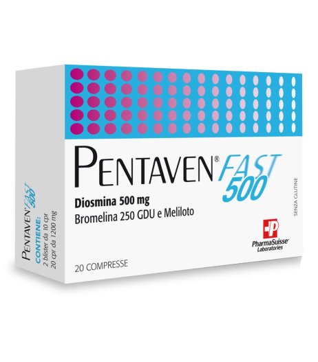 PENTAVEN FAST 500 20CPR