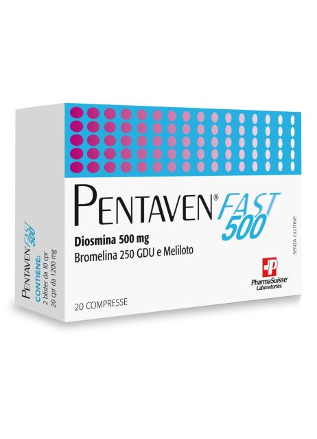 PENTAVEN FAST 500 20CPR