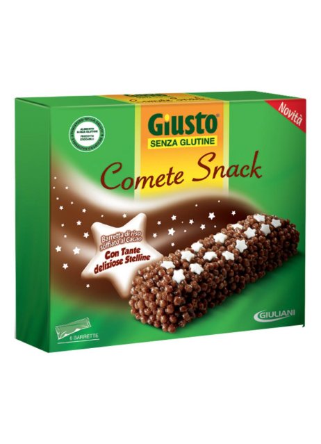 GIUSTO COMETE SNACK 120G S/G