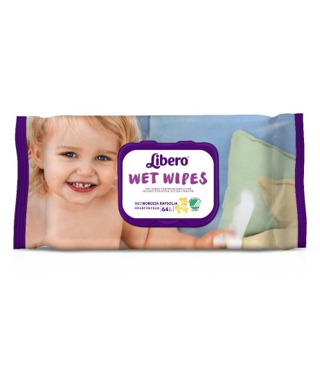 LIBERO WET WIPES 64PZ 4360