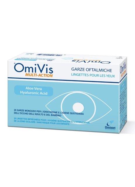 OMIVIS GARZE OFTALMICHE 20PZ