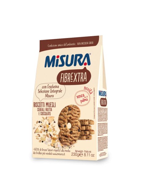 MISURA Bisc.Muesli 230g