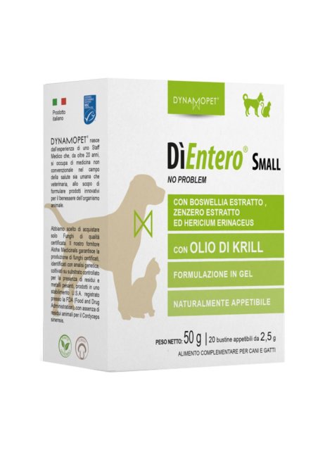 DIENTERO 20BUSTINE 2,5ML VET