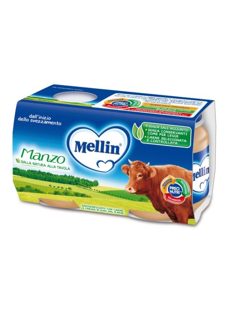 MELLIN OMOG MANZO 2X120G