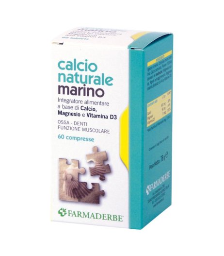 CALCIO NATURALE MARINO 60CPR