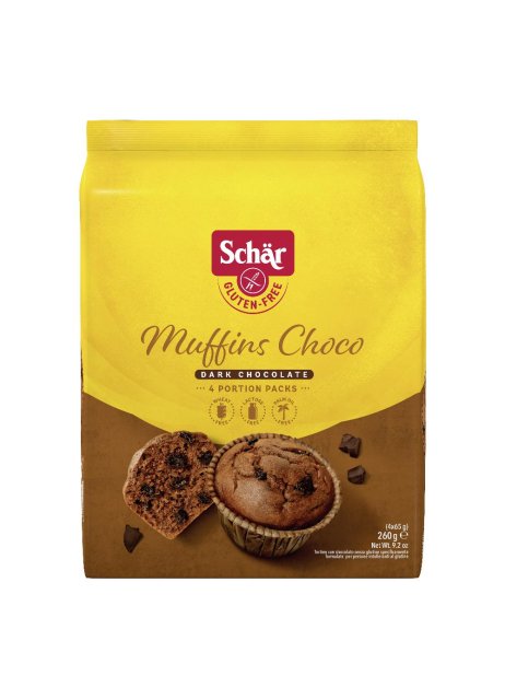 SCHAR MUFFINS CHOCO 260G