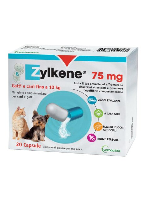 ZYLKENE 20CPS  75MG VET